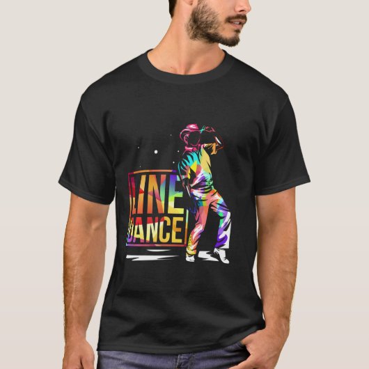 Line Danssport T-shirt (Voorkant)