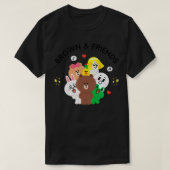 Line Friends Brown and Friends Group T-shirt (Design voorkant)
