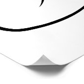 Line Lady Poster (Hoek)