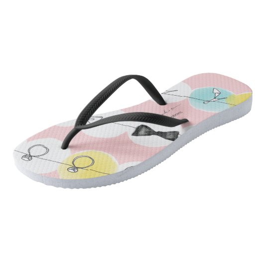 Line Line Ribbons Shoes Teenslippers (Schuin)