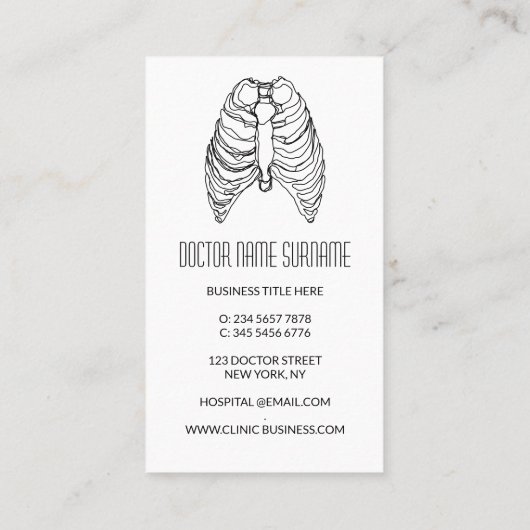 Line Longlongarts Visitekaartje (Achterkant)