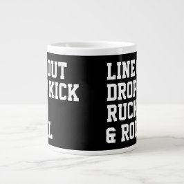 Line Out Kick Ruck en Roll Grote Koffiekop