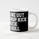 Line Out Kick Ruck en Roll Grote Koffiekop (Rechts)