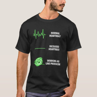 Line Producer Werknemer Producent Manager Line Pr T-shirt