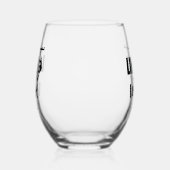 Line Wife Electric Worker Lineman Wijnglas Zonder Voet (Links)