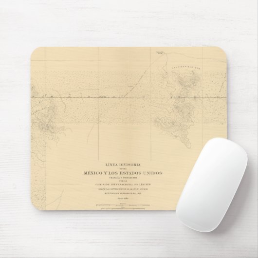Linea Divisoria Entre Mexico 3 Muismat (Met muis)