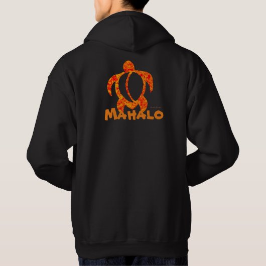 LineA Mahalo Honu Hoodie (Achterkant)
