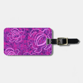 LineA Pink Honu Bagagelabel