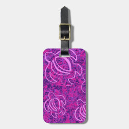 LineA Pink Honu Bagagelabel