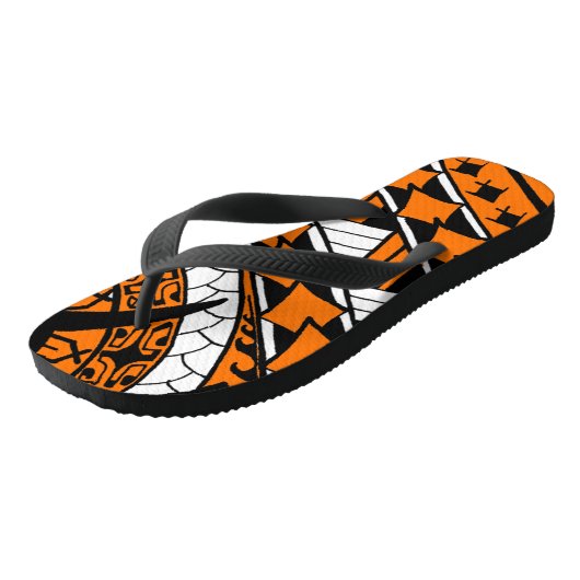 LineA Polynesiaans Tattoo Teenslippers (Schuin)