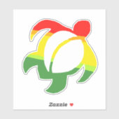 LineA Rasta Honu Sticker (Vel)