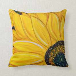 LineA Sunflower Duo Painting Kussen