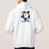 LineA "Surfing=Life" Honu Hoodie (Achterkant)