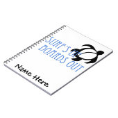 LineA-Surven omhoog Notitieboek (Linkerzijde)