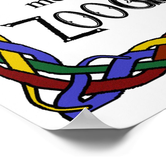 Lineage is niet altijd lineair, Macrame Owl Poster (Hoek)