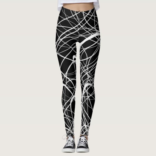Lineair Abstract1 - Leggings (Voorkant)