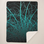 Lineair Abstract2 Cool - Sherpa Blanket Deken (Voorkant)