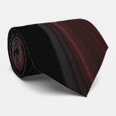 Lineair fractal Abstract Stropdas (Opgerold)