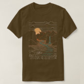 Lineair Yosemite Yosemite National Parks Art 2 T-shirt (Design voorkant)