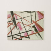 Lineaire constructie, c.1921 (gouache on paper) legpuzzel (Horizontaal)