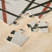 Lineaire constructie, c.1921 (gouache on paper) legpuzzel (Zijkant)