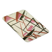 Lineaire constructie, c.1921 (gouache on paper) magneet (Rechterzijde)