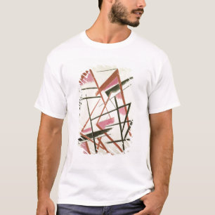 Lineaire constructie, c.1921 (gouache on paper) t-shirt