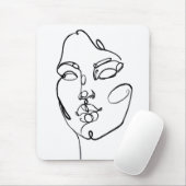 Lineaire denkers - Gezicht Muismat (Met muis)