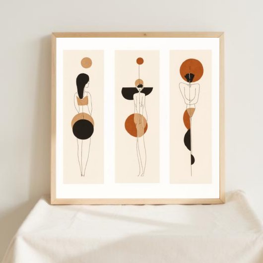 Lineaire Harmonie Poster