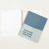 Lineaire Horizon Moderne Hoes Kunst Planner (Display)