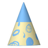 Lineaire patronen en spikkelontwerp Pet Partij Feesthoedjes (Voorkant)