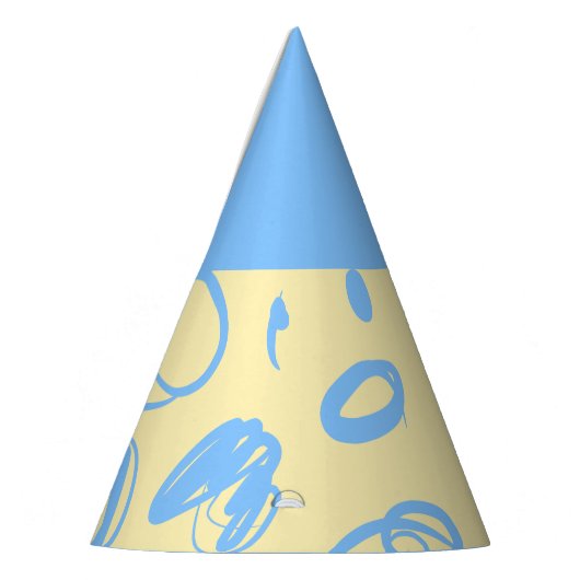 Lineaire patronen en spikkelontwerp Pet Partij Feesthoedjes (Links)