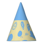 Lineaire patronen en spikkelontwerp Pet Partij Feesthoedjes (Rechts)