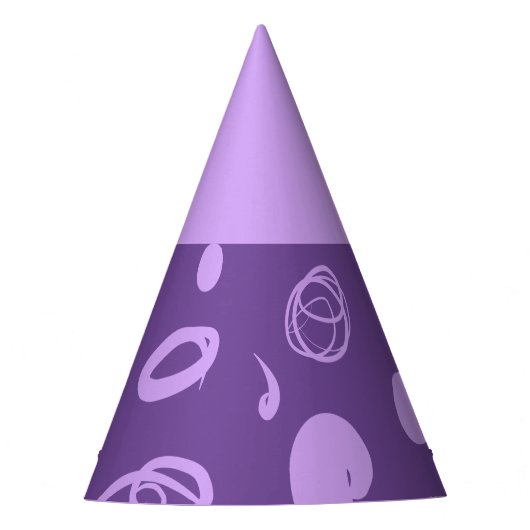 Lineaire patronen en spikkelontwerp Pet Partij Feesthoedjes (Voorkant)