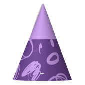 Lineaire patronen en spikkelontwerp Pet Partij Feesthoedjes (Links)