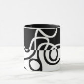 Lineaire Persuasion I: Abstract Zwart & Wit Mok (Midden)