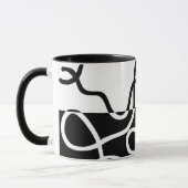 Lineaire Persuasion II: Abstract Zwart & Wit Mok (Links)