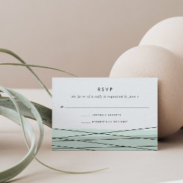 Lineaire RSVP-kaart | ZEE RSVP Kaartje