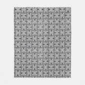 Lineaire wervelwirls Fleece Blanket Deken (Voorkant)