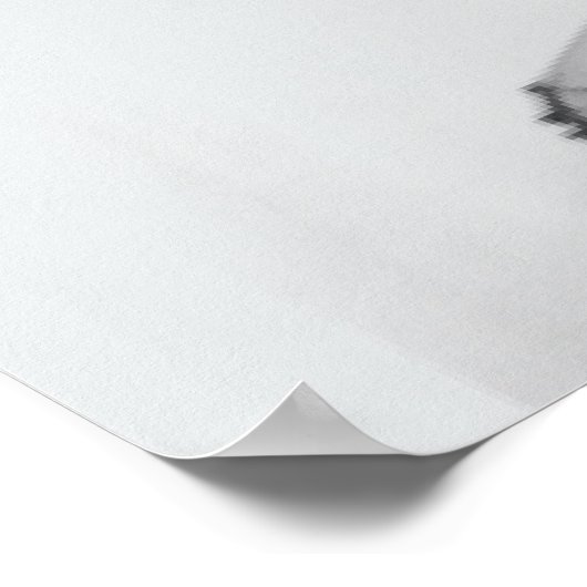 Lineal Art Tekening Vrouw Lichaam Poster (Hoek)