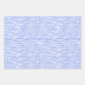 Linear Blue Lines And Stripes Pattern Papers Inpakpapier Vel (Voorkant)