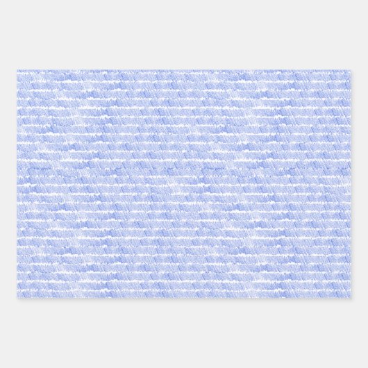 Linear Blue Lines And Stripes Pattern Papers Inpakpapier Vel (Voorkant)