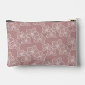Linear Orchid | Floral Dusty Pink Etui (Achterkant)