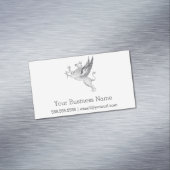  Lineart Griffin Letterpress Magnetisch Visitekaartje (Voorbeeld)