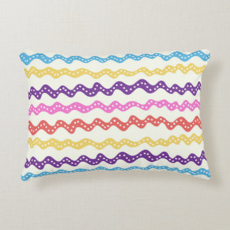 Lineas multicolores accent kussen