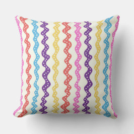 lineas multicolores kussen
