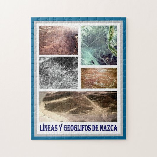 Líneas y Geoglifos De Nazca - Peru - Legpuzzel (Verticaal)