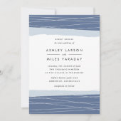 Lineation bruiloft uitnodiging | leisteen (Voorkant)