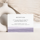 Lineation Reception Enclosure Card | Amethyst Kaart