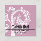 linecard voor boomstamstempel klantenkaartje (Voorkant)